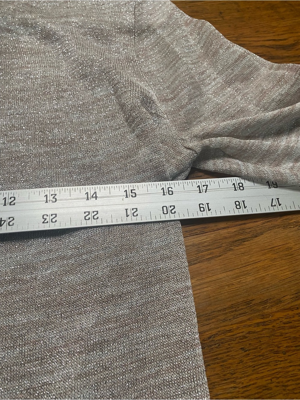 J.Crew Metallic Shimmer Crewneck Sweater Women’s Small Gold Lightweight-nwt - Picture 8 of 9